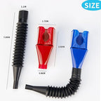 Funnels for Automotive Use, Flexible Draining Tool Snap Funnel, Retractable - Image 4