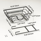 TIDIIABODE Pot Lid Organizer, Adjustable Kitchen Pot Lid Holder Inside Cabinet - Image 7