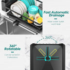 MERRYBOX Dish Drying Rack Space-Saving Dish Racks - Image 3
