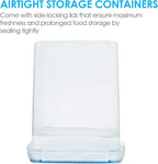 Vtopmart Large Food Storage Containers 5.2L / 175oz, 4 Pieces BPA Free Plastic - Image 5