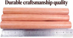 3-Pack 10-Inch Wooden Rolling Pins – Classic 1-Inch Diameter Baking Tools - Image 9