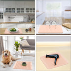 ZLR Silicone Dish Drying Mat 12" x 12" Square - Image 9