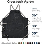 hedley & bennett Crossback Apron - Image 2