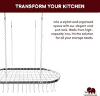 Vdomus Hanging Pot Rack - Image 4
