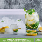 Ice Cube Tray Set – 4 Silicone Trays - Image 5
