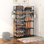 ROJASOP Shoe Rack Organizer, 8-Tier Metal Shoe Rack - Image 2