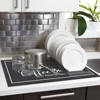 Findosom Dish Drying Mat, Cuttable Drying Mat - Image 9