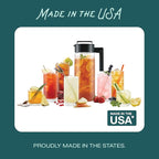 Takeya Patented and Airtight Pitcher Made in the USA, 2 Quart - Image 8