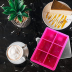 Silicone Ice Cube Trays with Lids, Large Square Ice Cube Molds - Image 7