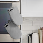 KITCHENAID Gourmet Series Gridlines Mini Oven Mitts 2-Pack Set, Heat Resistant - Image 5