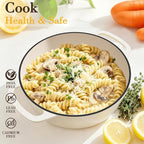 Umite Chef 6QT Enameled Cast Iron Dutch Oven - Image 7