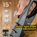 Knife Sharpener, 5 Adjustable Angle, 3 in 1 Professional Chef's Kitchen Knife - Image 8