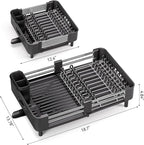 Urackify Stainless Steel Dish Drying Rack - Image 6