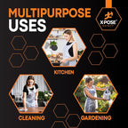 Xpose Safety 3000 White Plastic Disposable Aprons - Image 2