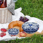 5 Pieces Bowl Covers Reusable, 5 Size Elastic Cloth Bowl Covers - Image 7