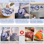 5-Size Reusable Beeswax Bowl Covers - Image 6