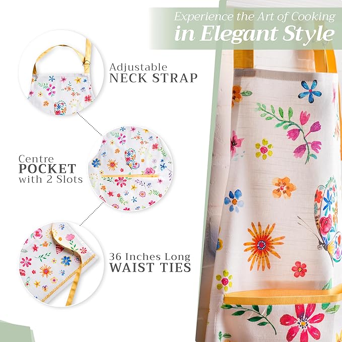 Maison d' Hermine 100% Cotton Apron - Image 6