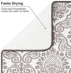 Subekyu Dish Drying Mats for Kitchen, Ultra Absorbent Microfiber Drying Mat - Image 3