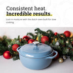 Lodge 3 Quart Enameled Cast Iron Dutch Oven - Image 3