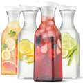 Plastic 4 Pack Large 50 Oz Water Carafe by NETANY