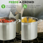 NutriChef 20 Quart Heavy-Duty Stockpot - Image 4