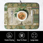 Palm Tree Kitchen Dish Drying Mat - Image 4
