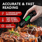 Meat Thermometer Digital，IP67 Waterproof Cooking Thermometer - Image 2