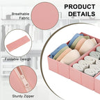 DIMJ Fabric Drawer Organizer Bins - Image 2