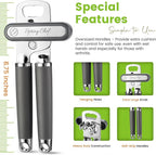 Spring Chef Stainless Steel Can Opener - Image 3