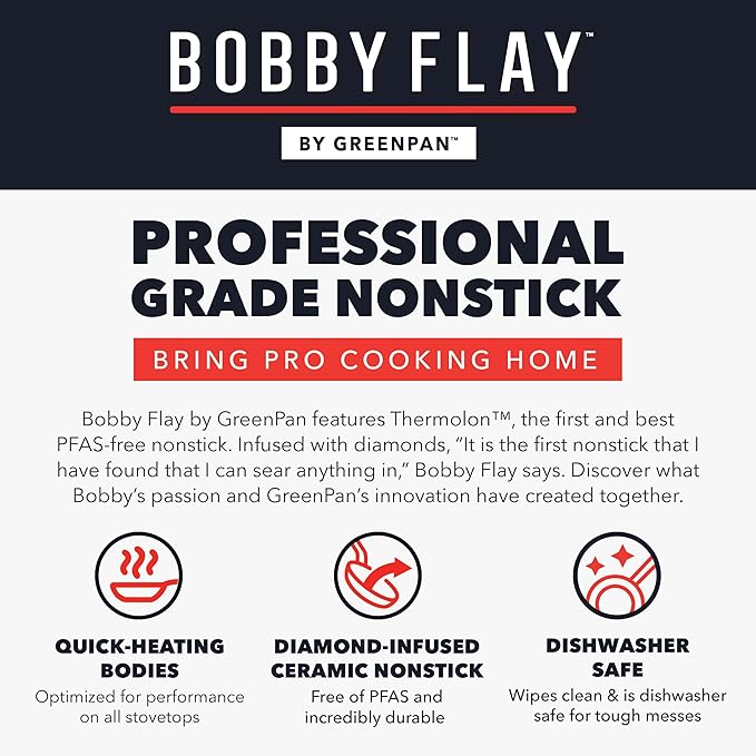 GreenPan x Bobby Flay 1.67QT Nonstick Saucepan - Image 10