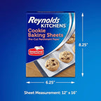 Reynolds Kitchens Cookie Baking Sheets, Pre-Cut Parchment Paper, 100 Sheets - Image 2