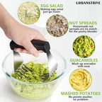 Urbanstrive Large Pastry Cutter Tool, Top Professional Pastry Blender Stainless - Image 6