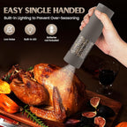 Electric Salt and Pepper Grinder Set Automatic Adjustable Coarseness Pepper - Image 3