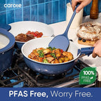 CAROTE 27pcs Ceramic Cookware Set Nonstick, Pots and Pans Set Non Stick - Image 7