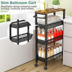 Vivihomety Utility Slim Storage Cart - Image 3