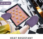 1 Pair Short Oven Mitts - Image 2