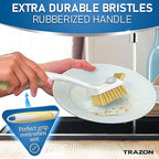 Dish Brush Set of 5 with Holder - Image 6
