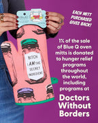 Blue Q B*tch I Am The Secret Ingredient Funny Oven Mitts, Home Kitchen Gifts - Image 6