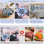5-Size Reusable Beeswax Bowl Covers - Image 6