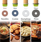 Rolling Pin with Adjustable Thickness Ring, Dough Thickness - Image 6