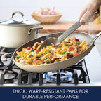 Rachael Ray Cook + Create Nonstick Frying Pan/Skillet - Image 4