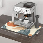 Rnivvi Coffee Mat, Hide Stain Rubber Backed Absorbent Dish Drying Pad - Image 2