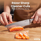 SMIRLY 15 Piece Knife Set with Block - Image 2