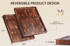 Walnut Cutting Boards for Kitchen, End Grain Wooden Cutting Board Double Sided - Image 2