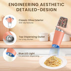 Gravity Electric Salt And Pepper Grinder Set, Automatic Salt And Pepper Grinder - Image 4