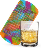 Host Mini Ice Cube Tray, Makes 160 Cubes, Durable Silicone Trays, Iced Coffee by HOST