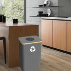 Recycling Bin for Kitchen Indoor Home, Large 100L/ 26 Gallon Recycle Bin - Image 7