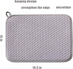 Dish Drying Mats for Kitchen Counter 2 Pack, Dish Drying Pads Absorbent - Image 3