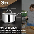 Ciwete 3 Qt Saucepan with Lid - Image 3