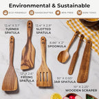 Wooden Spatula for Cooking - Image 2